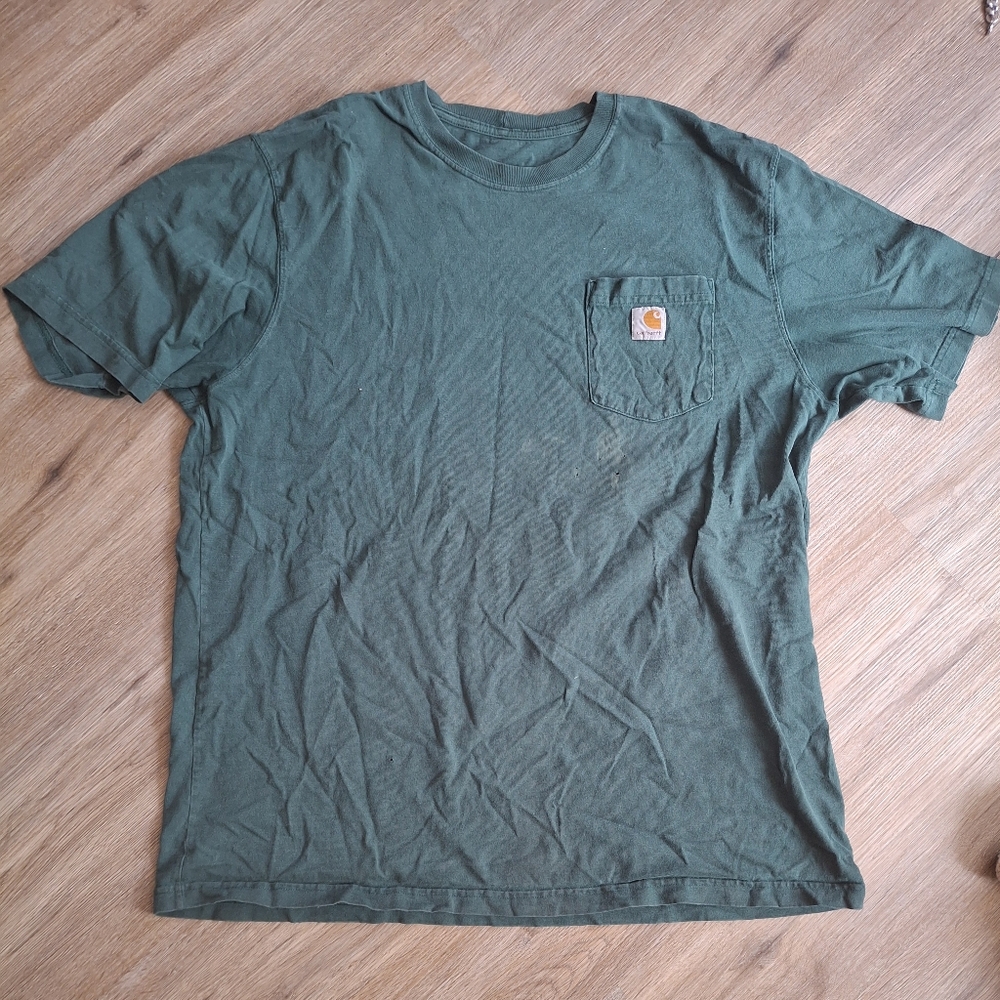 Carhartt Green Short Sleeve Tee Classic Fit